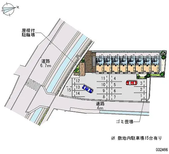 ★手数料０円★岡山市中区平井　月極駐車場（LP）